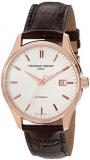 Frederique Constant Men's FC303V5B4 Index Analog Display Swiss Automatic Brown Watch
