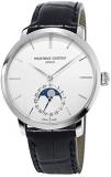 Frederique Constant Slimline Silver Dial Stainless Steel Men's Watch FC705S4S6
