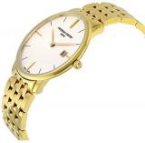Frederique Constant Women's FC-220V5S5B 'Slimline' Gold-Tone Stainless Steel Watch