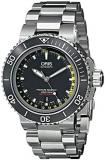 Oris Men's 73376754154 Aquis Analog Display Swiss Automatic Silver Watch