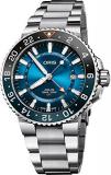 Oris Carysfort Reef Limited Edition Blue 43.5 mm Dial Automatic Watch with Stainless Steel Band for Men