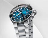 Oris Carysfort Reef Limited Edition Blue 43.5 mm Dial Automatic Watch with Stainless Steel Band for Men