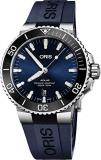 Oris Aquis Date Automatic Blue Dial Stainless Steel with Rubber Strap Men's Watch