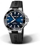 Oris Aquis Blue Dial Automatic Men's Rubber Watch 01 733 7732 4135-07 4 21 64FC