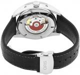 Oris 0191576434051-0752181Fc Men's Artix Automatic Black Genuine Leather Silver-Tone Dial Watch