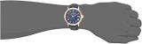 Raymond Weil Men's Maestro Stainless Steel Automatic-self-Wind Watch with Leather Calfskin Strap, Blue, 0.2 (Model: 2237-PC5-00508)