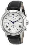 Raymond Weil Men's 7737-STC-00659 Maestro Stainless Steel Automatic Watch with Black Leather Band