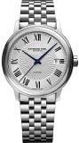 Raymond Weil Men's Maestro Swiss-Automatic Watch with Stainless-Steel Strap, Silver, 20 (Model: 2237-ST-00659)