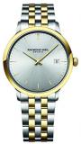 RAYMOND WEIL Men's Toccata Two Tone Swiss Quartz Stainless Steel with Yellow Gold Pvd Plating Strap, Multicolor, 19 Casual Watch (Model: 5485-STP-65001)
