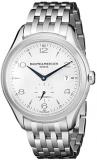 Baume &amp; Mercier Men's BMMOA10099 Clifton Analog Display Swiss Automatic Silver Watch