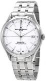 Baume et Mercier Clifton Baumatic Automatic White Dial Men's Watch 10505