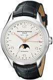 Baume & Mercier Men's BMMOA10055 Clifton Stainless Steel Watch with Black Band