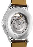 Baume & Mercier Classima Automatic Silver Dial Brown Leather Strap Mens Watch M0A10524