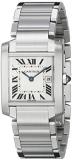 Cartier Midsize W51011Q3 Tank Francaise Stainless Steel Watch