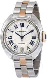 Cartier Cle Mother of Pearl Dial Stainless Steel Quartz Ladies Watch W2CL0003