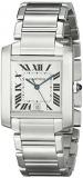 Cartier Men's W51002Q3 Tank Francaise Stainless Steel Automatic Watch