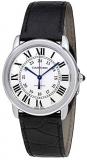 Cartier Ronde Solo Automatic Silver Opaline Dial Ladies Watch WSRN0013