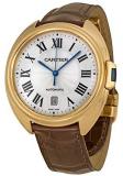 Cartier New Cle 40mm WGCL0004 18K Rose Gold Leather Box/Paper/2YrWarranty #CA51