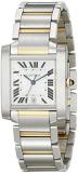 Cartier Men's W51005Q4 Tank Francaise Automatic Stainless Steel and 18K Gold Watch