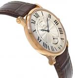Cartier Rotonde de Cartier Silver Dial 18kt Rose Gold Mens Watch W1556252