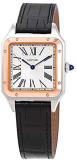 Cartier Santos-Dumont Large Silver Dial Watch W2SA0011
