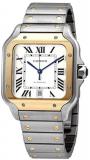 Cartier Santos Automatic Silver Dial Large Men's Watch W2SA0009