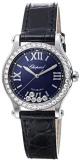 Chopard Blue Happy Sport 30mm Ladies Watch with Automatic Movement 278573-3008
