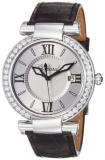Chopard Women's Imperiale Silver Dial Black Strap Diamond Watch 388532-3003