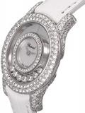 Chopard 18K White Gold Floating Happy Diamonds Watch