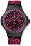 Hublot Big Bang Limited Edition Broderie Sugar Skull Fluo Hot Pink 343.CP.6590.NR.1233