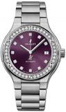 Hublot Classic Fusion Purple Dial Diamonds 38mm Watch 568.NX.897V.NX.1204