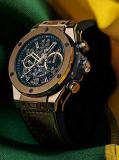 Hublot Unico Usain Bolt Limited Edition Gold Mens Watch 411.VX.1189.VR.USB16