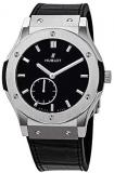 Hublot Classic Fusion Ultra Thin Titanium Automatic Black Dial Men's Watch 545.NX.1270.LR