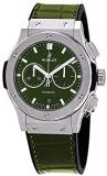 Hublot Classic Fusion Green Sunray Dial Chronograph Automatic Men's Watch 541.NX.8970.LR
