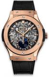 Rose Gold Hublot Classic Fusion Aerofusion Moonphase 45mm Mens Watch 517.OX.0180.LR