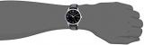 Louis Erard Men's 69219AA02.BDC82 "1931 Collection" Stainless Steel Automatic Watch with Black Leather Band