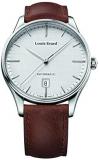 Louis Erard Men's Heritage Silver Dial 69287AA21 Veal Leather Strap