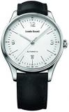 Louis Erard Men's Heritage White Dial 69287AA01.BAAC82 Black Croco Strap