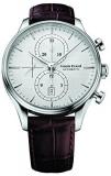 Louis Erard Men's Heritage Collection Silver Dial Chrono 78289AA21.BAAC80 Watch ...