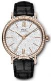 IWC Portofino 34mm Silver Plated Dial Ladies Watch IW357406