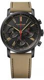 Louis Erard Excellence Collection Swiss Automatic Selfwinding Black Dial Men's Watch 71231NN32