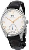 IWC Portugieser Automatic Silver-Plated Dial Men's Watch IW358303