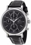 IWC Men's Swiss Automatic Watch with Stainless Steel Strap, Black (Model: IW391008)