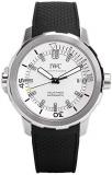 IWC Aquatimer Silver Dial Black Rubber Mens Watch IW329003