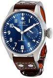 IWC Men's Swiss Automatic Watch with Stainless Steel Strap, Black (Model: IW500916)