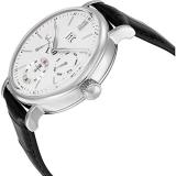 IWC Portofino Day Date 8 Day Silver-Plated Dial Men's Watch IW516201