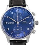 IWC Portugieser Classsic Steel Blue Dial Automatic Men Watch IW371491
