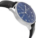IWC Portugieser Classsic Steel Blue Dial Automatic Men Watch IW371491