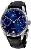 IWC Portugieser Automatic Blue Dial Men's Watch IW500710