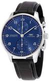 IWC Portuguese Chronograph Automatic Blue Dial Men's Watch IW371606